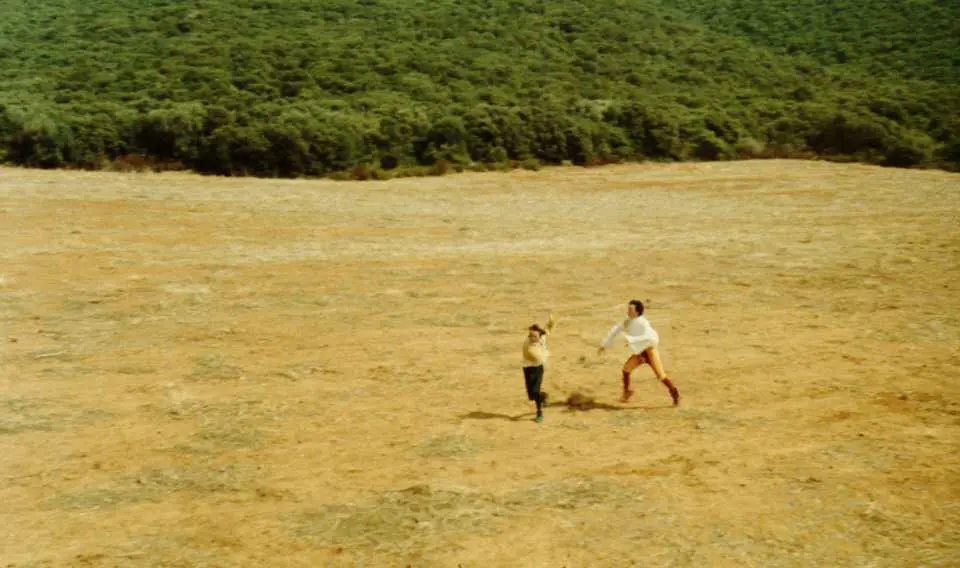 cineturismo, location, cinema, turismo, film tourism, movie tour, non ci resta che Piangere, Nothing Left to Do But Cry, Roberto Benigni, Massimo Troisi, Toscana, Tuscany, Bracciano, Al Gatto Rosso, Guidonia, Montecelio, Cinecittà, Loggia dei Mercanti, Sermoneta, Ricordati che devi morire, Santa Maria in Celsano, Santa Maria di Galeria, Selva di Paliano, Vilci, Maremma, Cala Forno, Lazio